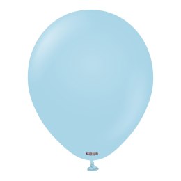 Balony Kalisan Macaron Blue, niebieski, 13 cm, 100 szt.