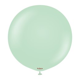 Balony lateksowe Kalisan Macaron Green, zielony, 45 cm, 1 szt.
