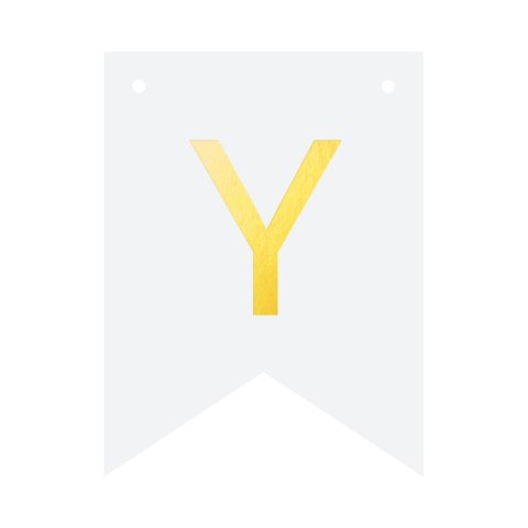 Baner DIY 16x12 cm - literka Y