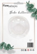 Balon Przezroczysty, Bobo 10 cali, pakowany