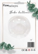 Balon Przezroczysty, Bobo 18 cali, pakowany