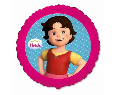 Balon foliowy okrągły Heidi, 46 cm, 18"