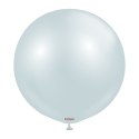 Balony lateksowe Kalisan AURA Ice Blue, niebieskie, 60cm, 2szt.