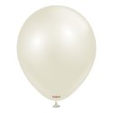 Balony lateksowe Kalisan AURA Ivory White, beżowy, kremowy, 45cm, 25szt.