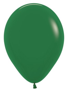 Balony lateksowe Sempertex, Forest Green butelkowa zieleń 30cm, 50szt.