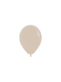 Balony lateksowe Sempertex White Sand, beżowe 12cm, 50szt.