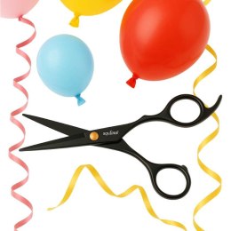 Nożyczki Czarne, Stalowe ostrze, 17cm