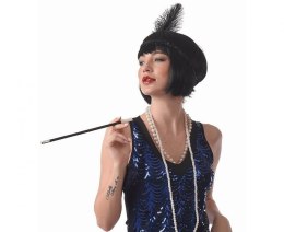 Olśniewająca Cekinowa Sukienka Retro Lata 20 z Opaską - Rozmiar M