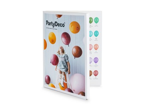 PartyDeco Color Book, Próbnik, Wzornik Strong, Księga Kolorów