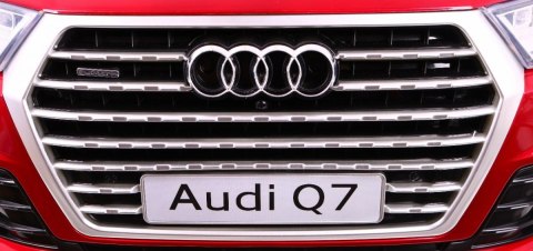 Audi Q7 Quattro S-Line na akumulator Lakier Czerwony SUV + Pilot