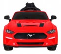 Autko Ford Mustang GT na akumulator dla dzieci Czerwony