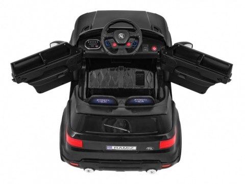 Autko Start Run na akumulator Czarny + Pilot + Bezpieczny SUV