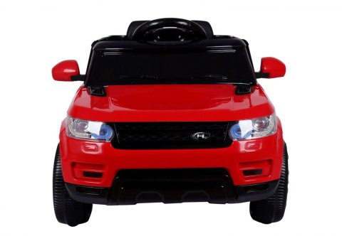 Autko Start Run na akumulator Czerwony SUV + Pilot + Funkcje bezpieczeństwa
