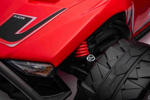 Auto Buggy Racing 5 na akumulator dla dzieci Czerwony + Silniki 2x200W + Pilot + Audio LED + Wolny Start