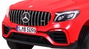 Auto Mercedes GLC 63S dla dzieci Czerwony Suv + Napęd 4x4