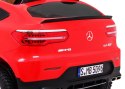Auto Mercedes GLC 63S dla dzieci Czerwony Suv + Napęd 4x4