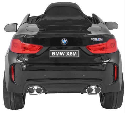 BMW X6M Elektryczne Autko dla dzieci - Czarny SUV + Pilot