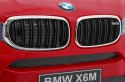 BMW X6M Elektryczne Autko dla dzieci, Czerwony SUV + Pilot