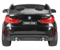 BMW X6M XXL dla 2 dzieci Czarny SUV + Pilot + Ekoskóra