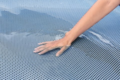 Dmuchana Wyspa do pływania 4-osobowa BESTWAY 305x186x58cm + Daszek + Siateczkowe dno