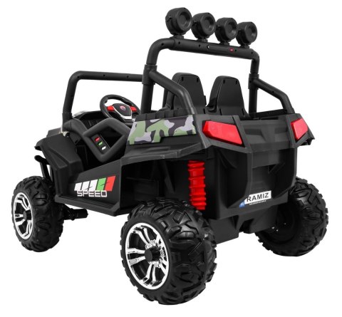 Grand Buggy Strong Lift dla dzieci Moro + Napęd 4x4 + Pilot + Bagażnik + Radio MP3 + LED
