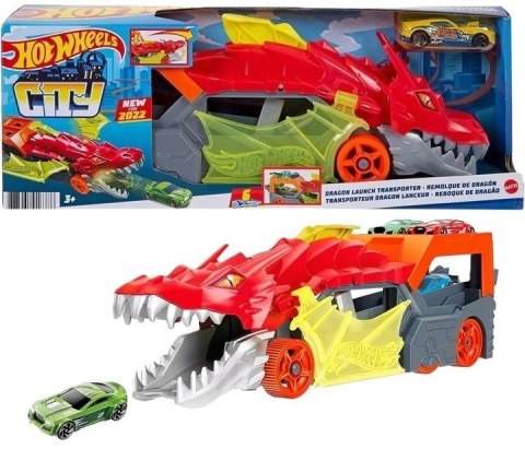 Hit Wheels City Transporter Dragon