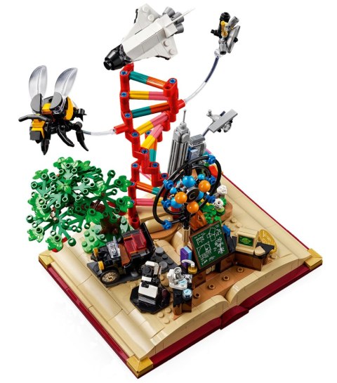 LEGO 21355 Ewolucja Przedmiotow scislych