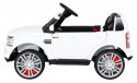 Land Rover Discovery Autko elektryczne dla dzieci Biały SUV + Pilot