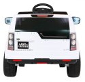 Land Rover Discovery Autko elektryczne dla dzieci Biały SUV + Pilot