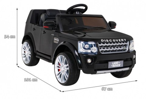 Land Rover Discovery Autko elektryczne dla dzieci Czarny SUV + Pilot