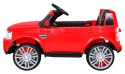 Land Rover Discovery Autko elektryczne dla dzieci, Czerwony SUV + Pilot