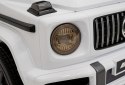 Mercedes AMG G63 dla dzieci Biały + Pilot