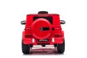 Mercedes AMG G63 dla dzieci Czerwony + Pilot