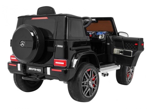 Mercedes AMG G63 dla dzieci Lakier Czarny + Pilot