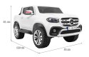 Mercedes Benz X-Class dla dzieci Biały Pickup + Pilot + Napęd 4x4