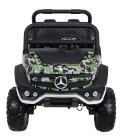 Mercedes Benz Unimog dla dzieci Lakier Moro + Napęd 4x4 + Pilot + Bagażnik + Wolny Start + Radio MP3 + LED