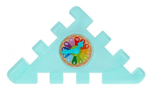 Multidomek sensoryczny dla dzieci 18m+ Mini gry 9 Puzzli + Sortery + Przeplatanka + Zegar