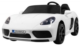 Perfecta Auto dla 2 dzieci Biały