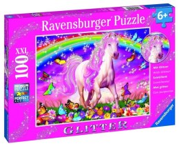 Puzzle XXL 100 Brokatowy koń