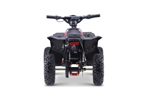 Quad HIPERFECT na akumulator Czerwony 35km/h + Silnik 1000W + Koła pompowane + Regulacja siedzenia