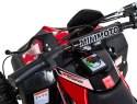 Quad HIPERFECT na akumulator Czerwony 35km/h + Silnik 1000W + Koła pompowane + Regulacja siedzenia