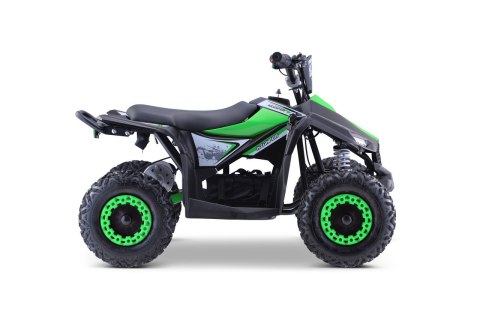 Quad HIPERFECT na akumulator Zielony 35km/h + Silnik 1000W + Koła pompowane + Regulacja siedzenia