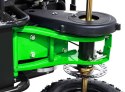 Quad HIPERFECT na akumulator Zielony 35km/h + Silnik 1000W + Koła pompowane + Regulacja siedzenia