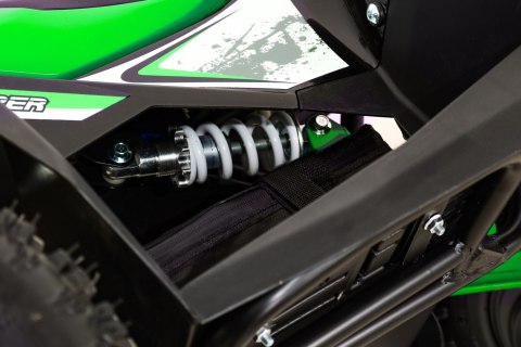 Quad HIPERFECT na akumulator Zielony 35km/h + Silnik 1000W + Koła pompowane + Regulacja siedzenia