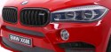 SUV BMW X6M XXL dla 2 dzieci Lakier Czerwony + Pilot + Ekoskóra