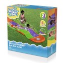 Ślizg wodny SplashCoaster dla 2 dzieci 3+ BESTWAY Tor 488cm + Spryskiwacze + Rampa