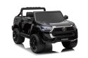 Toyota Hilux na akumulator dla dzieci Czarny Pickup + Napęd 4x4 + Pilot