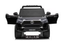 Toyota Hilux na akumulator dla dzieci Czarny Pickup + Napęd 4x4 + Pilot