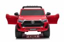 Toyota Hilux na akumulator dla dzieci Czerwony Pickup + Napęd 4x4 + Pilot