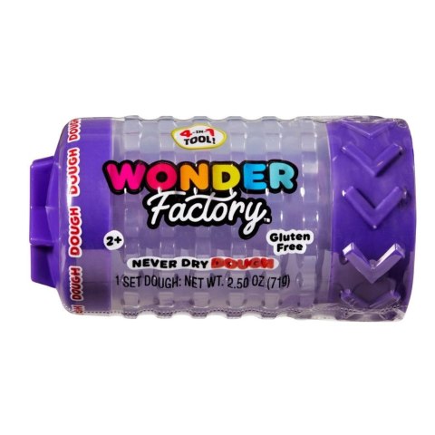 Wonder Factory Never Dry Dough Singles - Purple